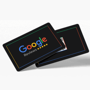 Personalized Google Review Card